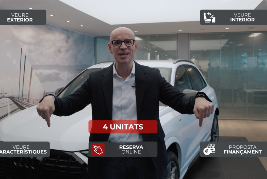 Vídeos interactivos de vehículos nuevos, stock y  ocasión